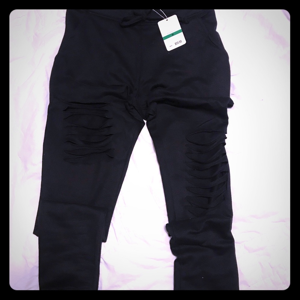 Essenza joggers w/ holes